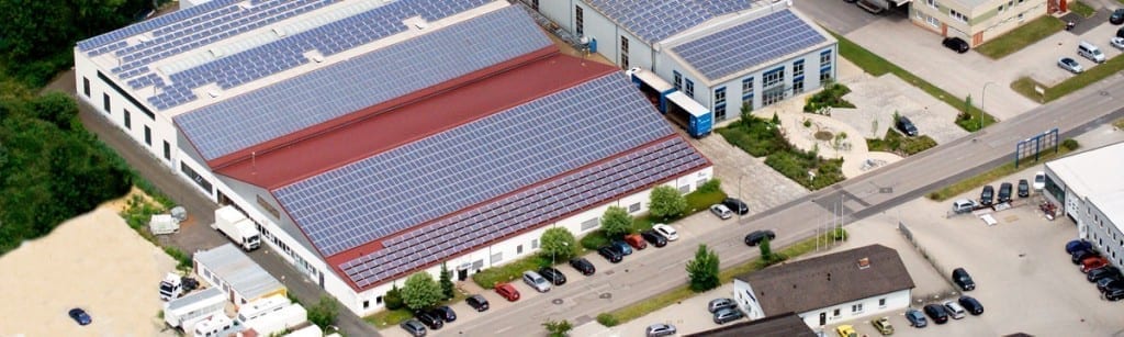 gama blend goes green with solar panel snapshot
