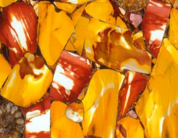 semi precious golden caramel stone from grama blend uk