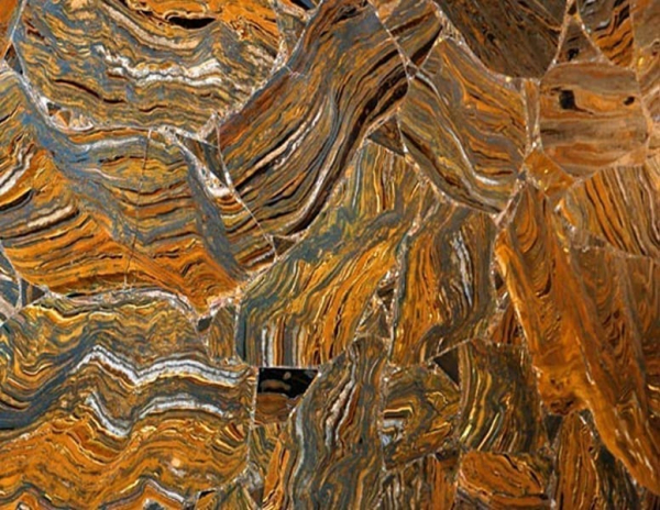 semi precious tiger iron stone from grama blend uk