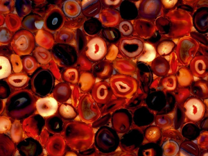 semi precious red agate stone from grama blend uk
