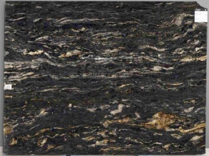 shot of smooth black cosmic stone from grama blend uk
