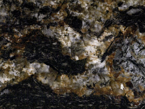 black tourus granite close up from grama blend uk