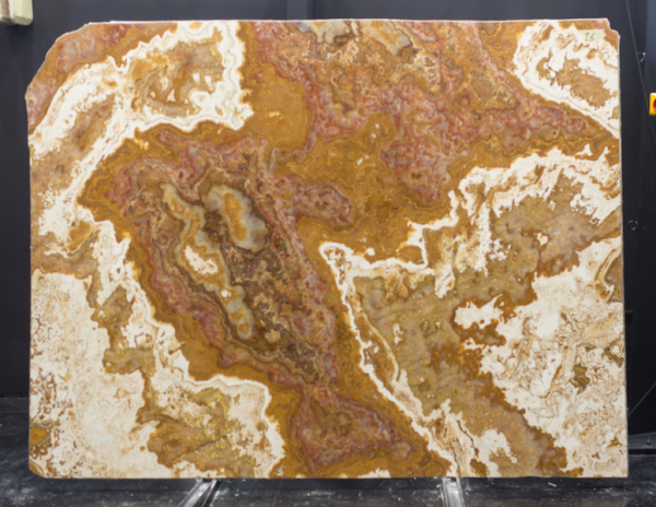 cross cut tiger onyx stone slab from grama blend uk