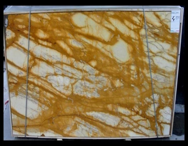 stone slab of giallo siena from grama blend uk