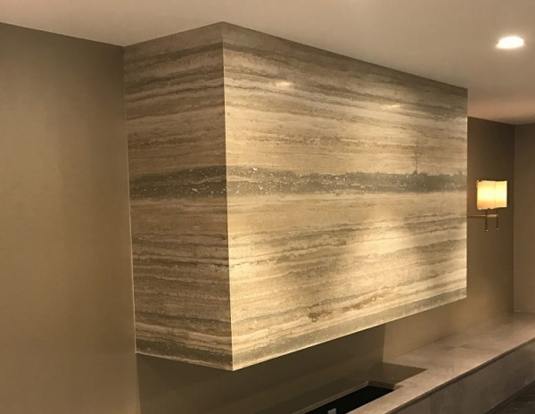 travertine beige-silver marble stone from grama blend uk