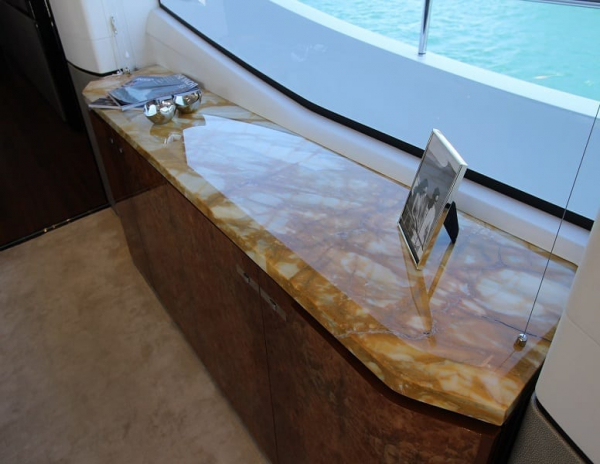 lightweight luxory stone for yachts from grama blend uk