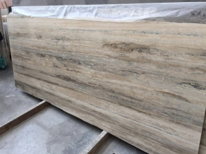 slab of travertine stone from grama blend uk