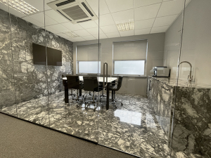 Invisible Grey meeting room