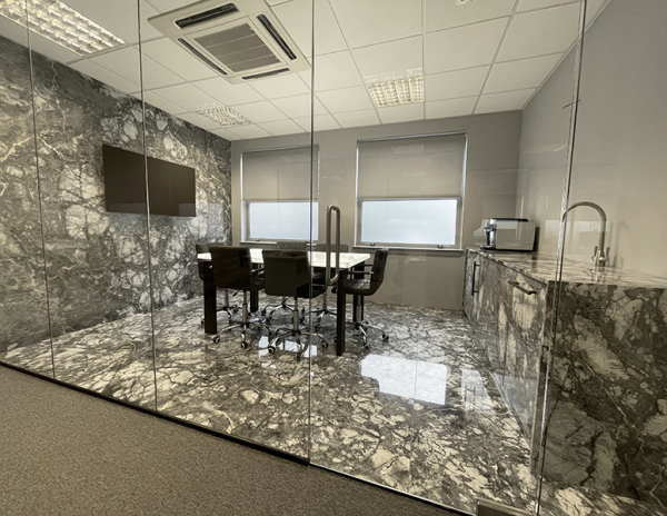 Invisible Grey meeting room