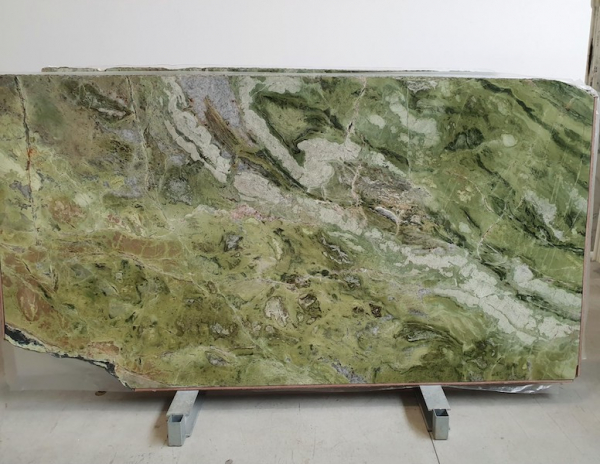 smooth irish green marble slab