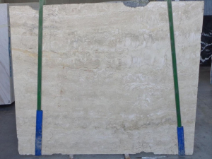 light travertine slab stone from grama blend uk