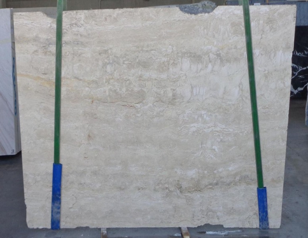 light travertine slab stone from grama blend uk