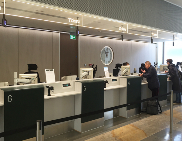mocca creme stone from grama blend uk in ticket office