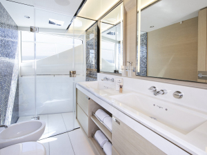 Mystery White Bathroom