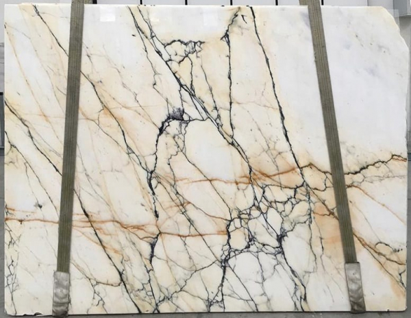 slab of paonazzetto marble stone from grama blend uk