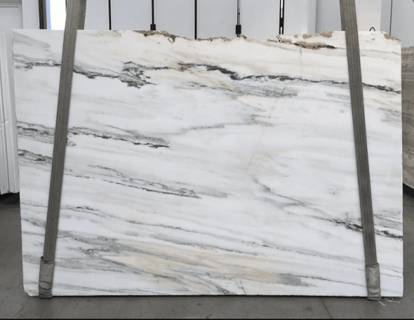 slab of pentelicon stone from grama blend uk