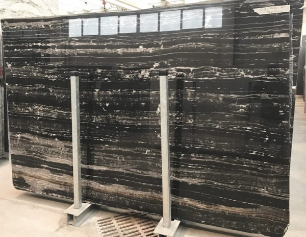 slab of portoro silver stone from grama blend uk