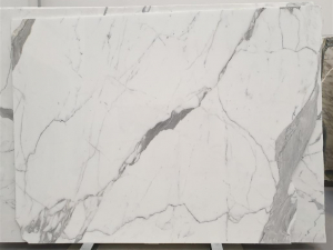 statuario extra slab of stone from grama blend uk