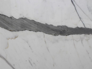 close up shot of statuario extra stone from grama blend uk