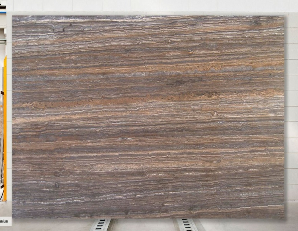 slab travertine brown silver of stone from grama blend uk