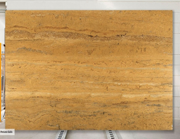 travertine giallo slab stone from grama blend uk