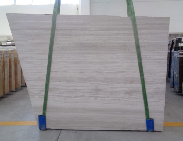 slab of white wenge stone from grama blend uk