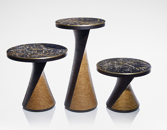 trio of stone stools from grama blend uk