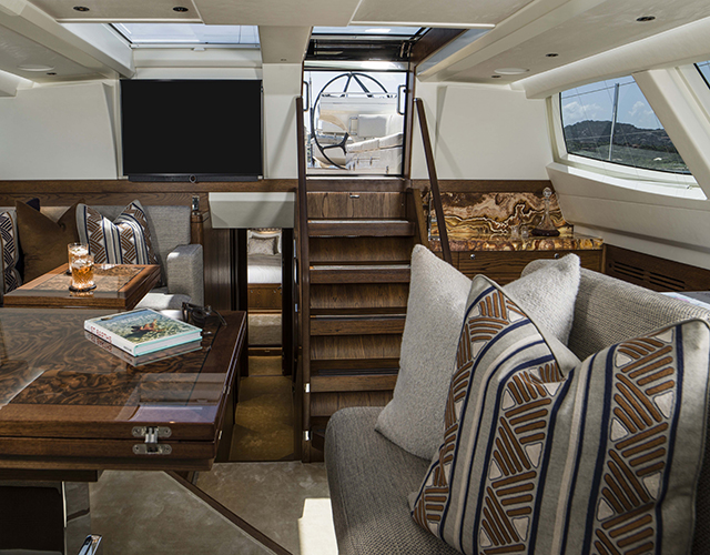 grama blend uk stone used for a yacht interior