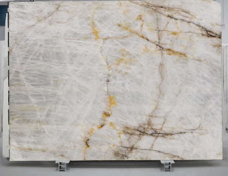 Cristallo Quartzite Slab 1