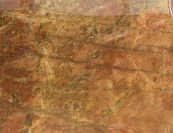 Rosso Damasco Close Up Sample