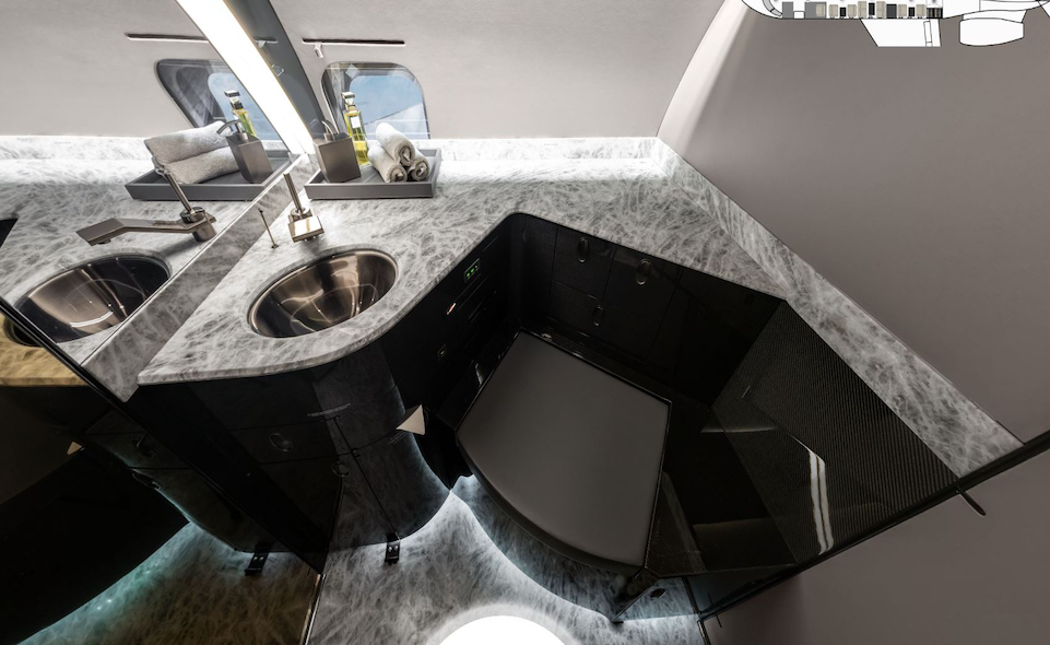 Aircraft Floor and Vanity Top