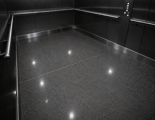 Steel Grey Granite Lift Floor
